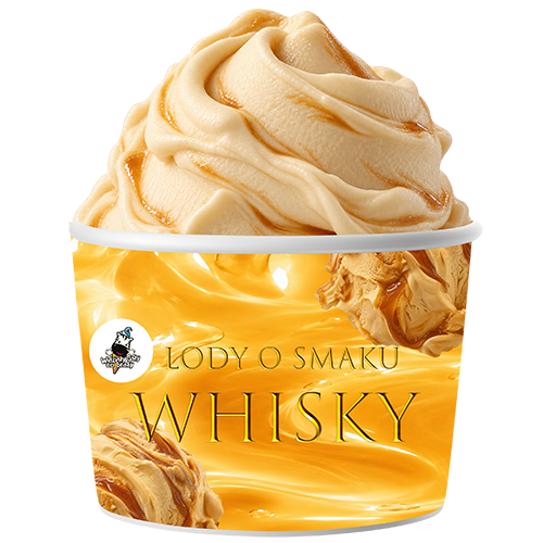Lody o smaku Whisky widziały Gały Co Brały